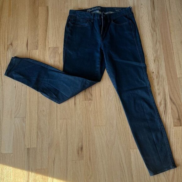 Madewell Denim - Madewell Jeans Women‎ Size 28 Mid Rise Skinny Blue Stretch Denim ankle length